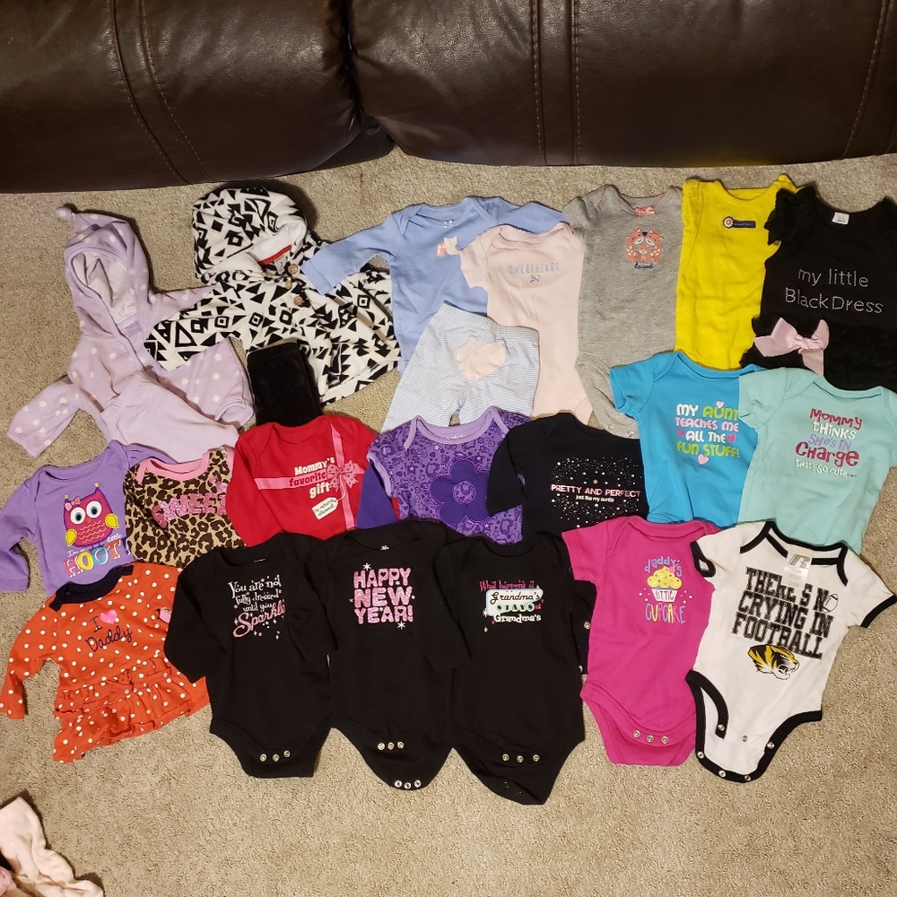 Girls 0-3 Month Lot